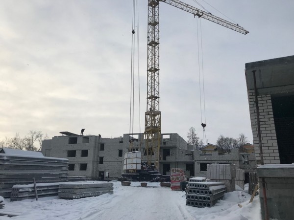 Ход строительства - 24.12.2018. Фото 1
